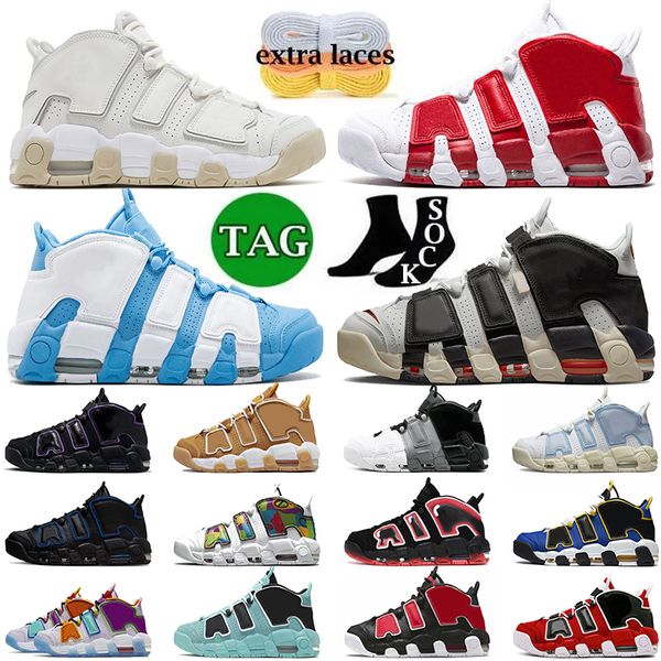 

uptempos mens womens basketball shoes atlanta gym red black white varsity red university blue premium wheat phantom sand drift sports sneake