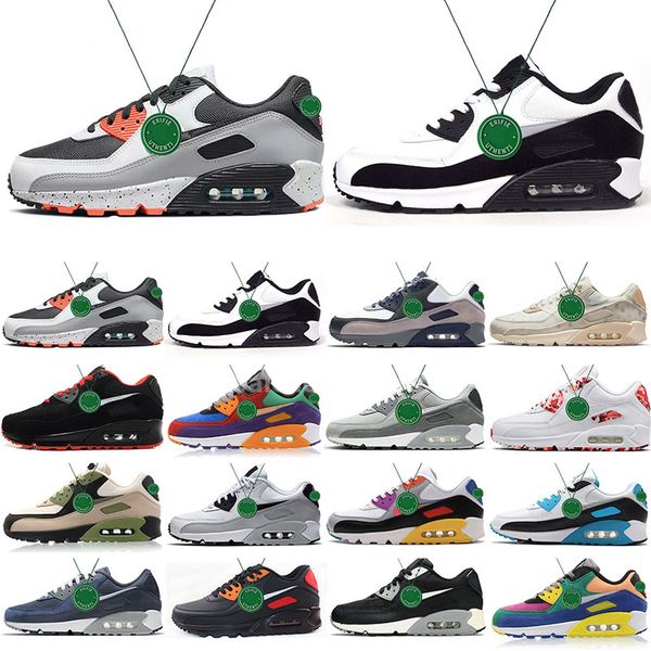 

classic mens womens running shoes og designer bred am total be true camo green grape infrared london men trainers sneakers big size 46 b5, White;red