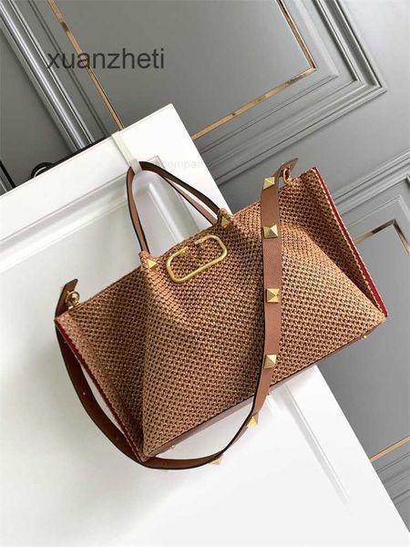 

cowhide outdoor lafite bag tote luxury grass classic valentins lady's woven style leisure bag by hand the same vacation simple atmosphe