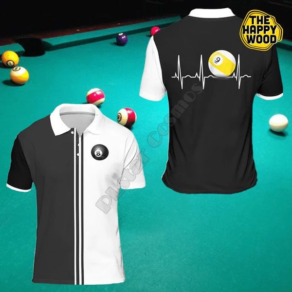 

men's polos plstar cosmos 3d printed billiard polo shirt harajuku streetwear summer sleeveless tees fitness cosplay clothes 230710, White;black