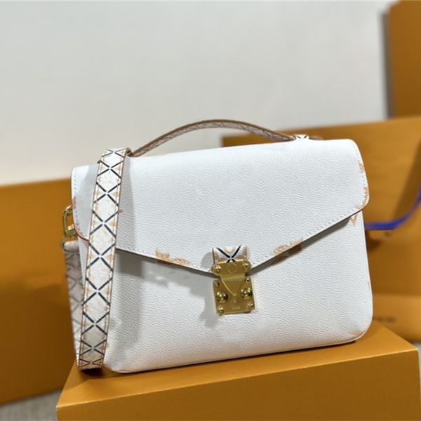 

designer luxury bags m23055 by the pool 2023 blue metis leather crossbody bag hand bag shoulder bag quality