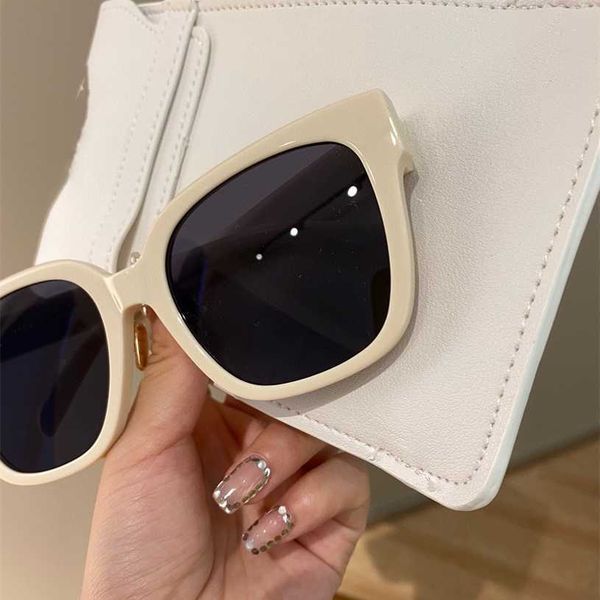 

sunglasses 2023 new star style sunglasses cl40222 women's arc de 520 valentine's day white box sun visor, White;black