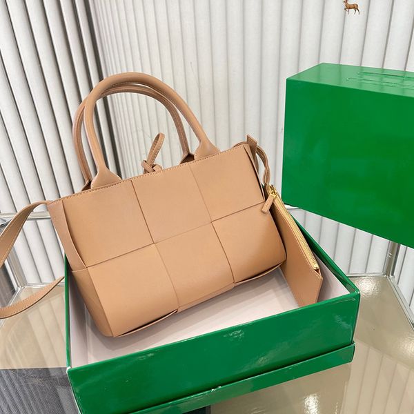 

leather weave tote bag designer beach bag composite bag handbag women braid shopping bags mini purse leather knot zipper wallets coin purse