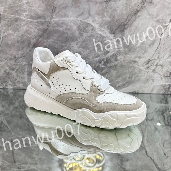 

2023 luxury designer men sneakers print check shoes vintage striped trainers sneaker outdoor platform shoe xsd230405, Black