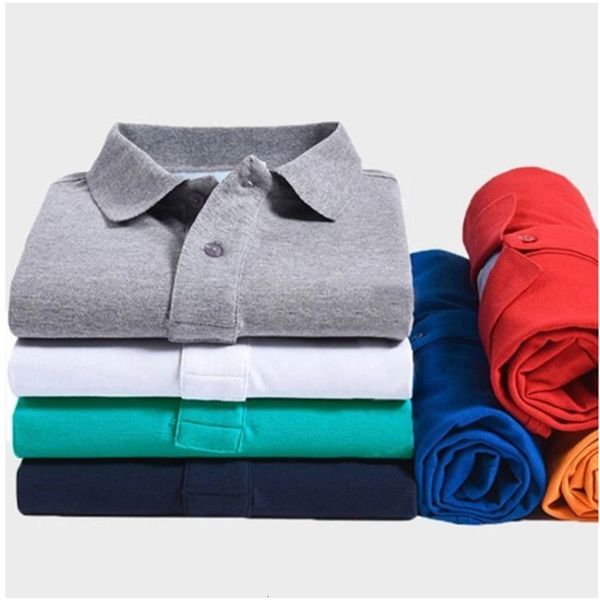 

mens polos polo collar short sleeve embroidered casual business shirt summer quick drying 230710, White;black