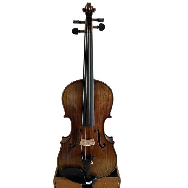 

4/4 violin stainer model solid flamed maple back spruce hand made k2998