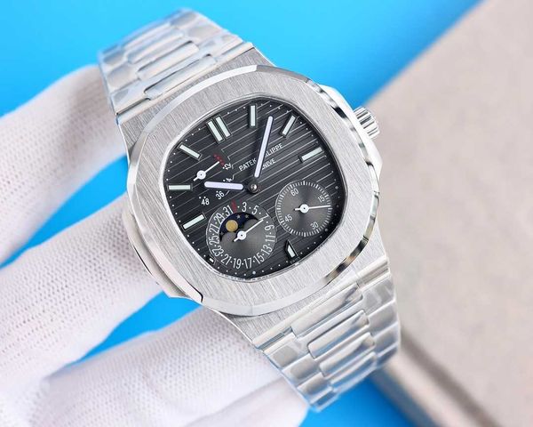 

diamond p classical a sport t luxury e elegant k 40mm super thin wrist watches 5712 5724 3k fatory cal.240 iced out watch for men & women 3m, Slivery;brown