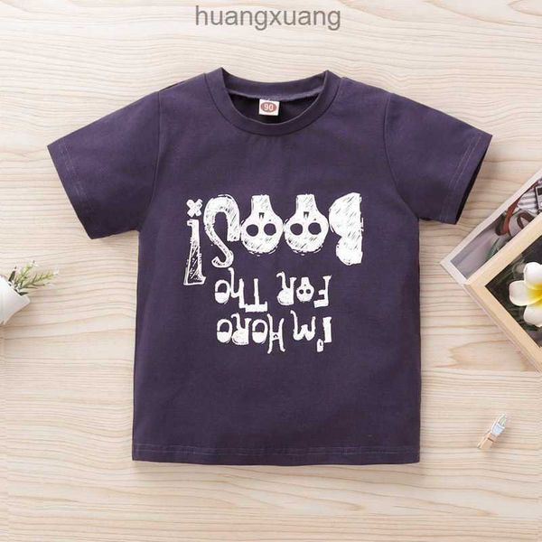 

stussys summer casual short sleeved t-shirt for small and medium-sized children with skull print, korean version, versatile style, White