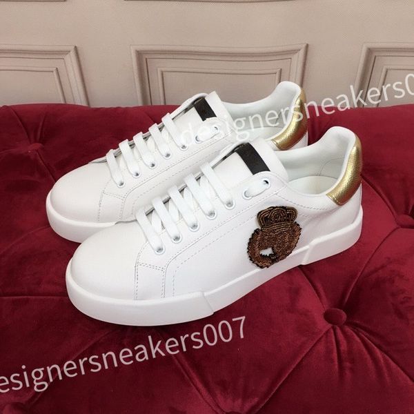 

2023 new luxury designer casual shoes men women sneaker arena low black leather party wedding trainers size 35-45 hc210806