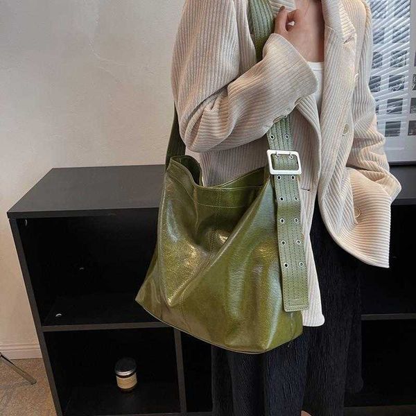 

high capacity bag new trendy internet red tote bag niche one shoulder crossbody bag college student class bag
