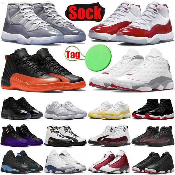 

jumpman 11s 12s 13s basketballs shoes for mens womens brilliant orange black flint playoffs 11 cool cement 12 cherry 13 wolf grey men traine