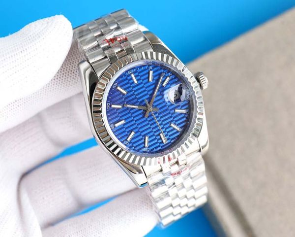 

2023 new men's watch 36/41mm automatic movement stainless steel watch 2813 mechanical watch luminous 5 atm water resistant montre de lu, Slivery;brown