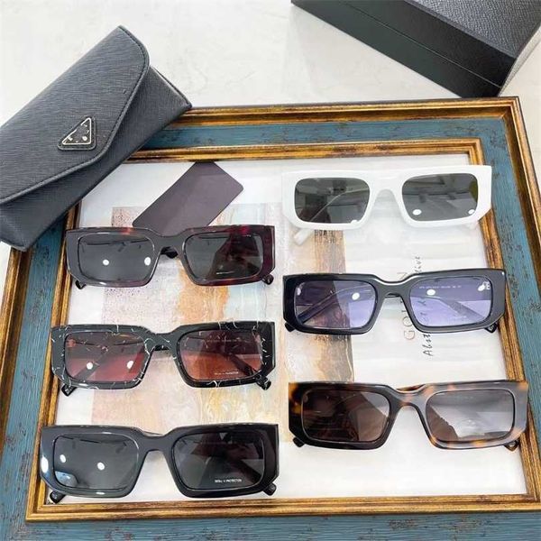 

sunglasses 2023 new p family's new online celebrity the same personalized classic women's versatile fashion sunglasses spr 06ys, White;black
