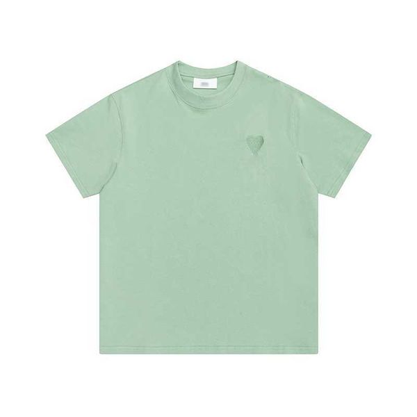 

designer mens women of luxury t-shirt fashion casual tshirts man clothing short sleeve round neck amis de coeur tees 3p31, White;black