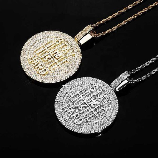 

pass diamond tester custom gold plated hip hop vvs moissanite ice out pendant for men, Silver
