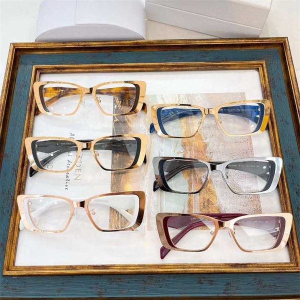 

sunglasses 2023 new p family's new personalized artistic versatile frame optical glasses pr84wv men's casual flat lens can be matc, White;black