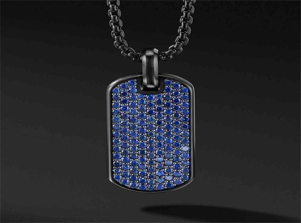 

mens dogtag black dog tag charm pendant men stainls steel necklace for mens6118386, Silver