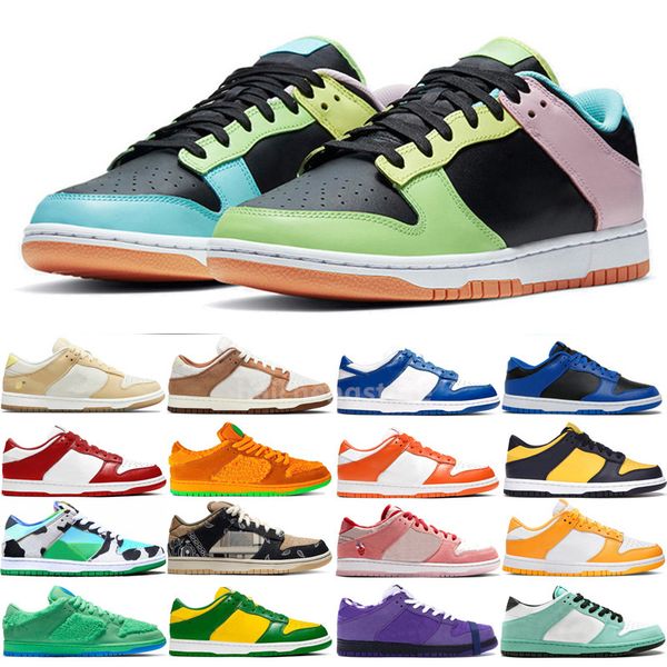 

mens womens 1 one low running shoes panda dodgers ae86 orange lobster purple why so sad triple pink disrupt 2 valentine eur 48 sneakers big, White;red