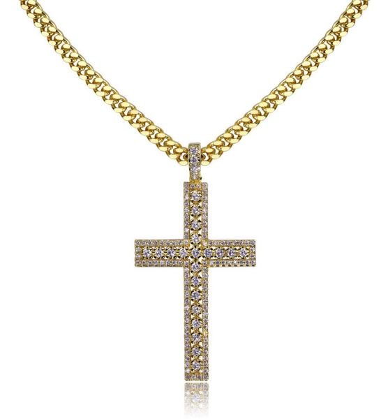 

cross pendant necklace micro pave cz stones egyptian style prayer hip hop pendants necklace men039s jewelry5477822, Silver