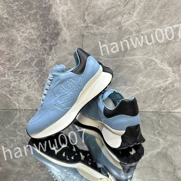 

2023 luxury fashion colorful women's flat shoes fashion show platform lace-up sneakers tenis designer women men's casual shoe xsd2, Black