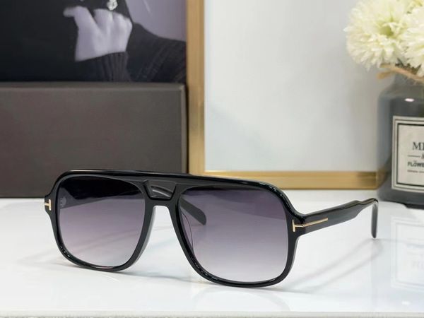 

designer tom sunglasses for women 884 oversized frame lenses ford luxury sunglasses men classic brand original box size:60-18-140, White;black