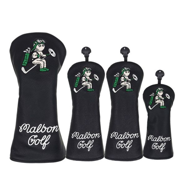 

other golf products magic flight golf woods headcovers covers for driver fairway putter clubs set heads pu leather simple design 230707