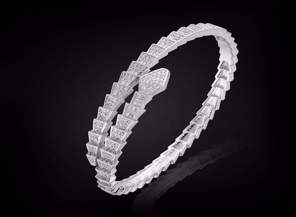 

yahan jewelry micro pave setting copper with wide fine drill snake bracelet micro zircon bangle is studded with brass 4572417, Black