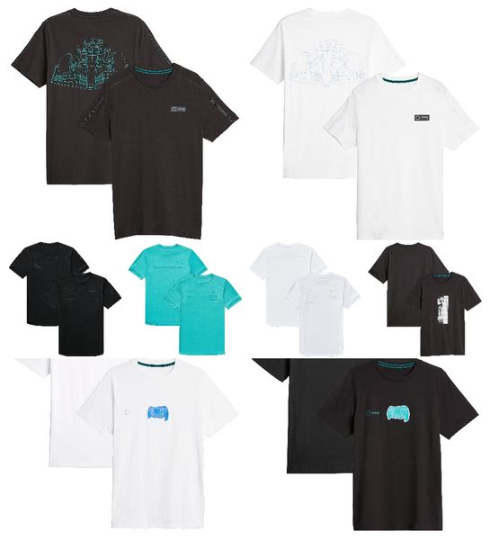 

f1 formula one racing clothing 2023 new team clothing men's quick-drying t-shirt plus size customization