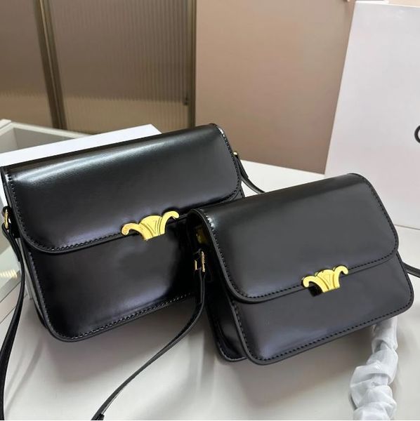 

triomphe designer bags 8a quality lady cross body bag fashion handbag delicate cowhide shoulder bag high sense messenger envelope hobos pack