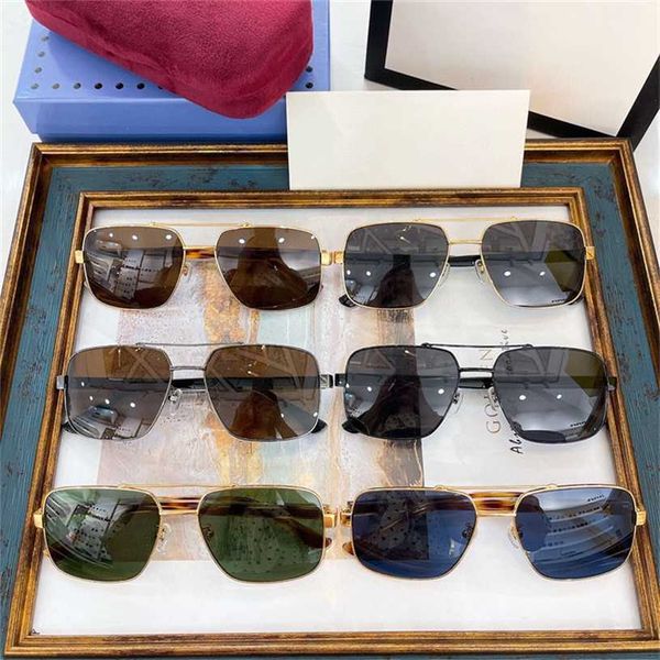 

sunglasses 2023 new gjiains internet celebrity of the same style female square toads pilot sunglasses male gg0529, White;black