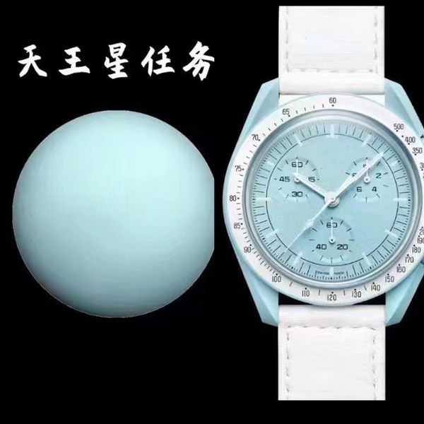 

men's watch designer fashion casual zodiac quartz watch multifunctional waterproof sports cloth strap luxury watches, Slivery;brown