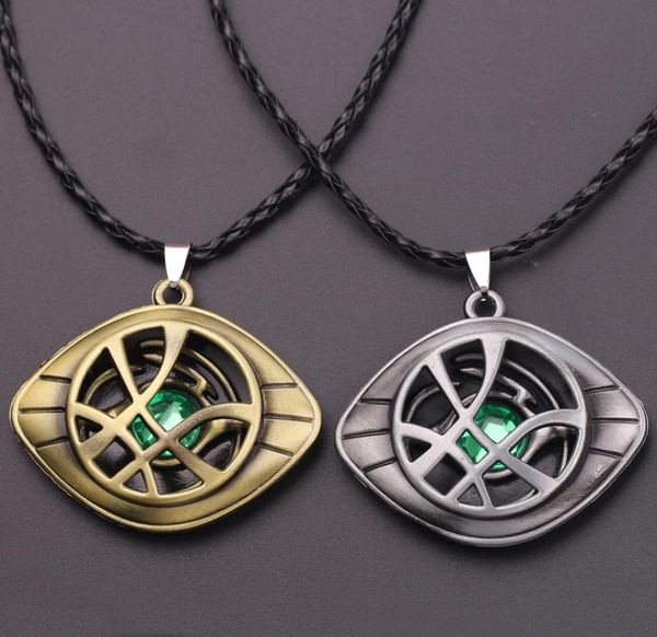 

personality gem inlaid graphic design metal necklace with pendant fashion gift anniversary party9378340, Silver