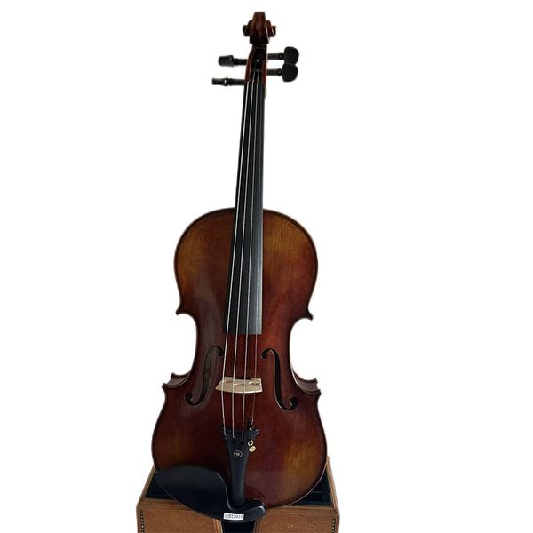 

master 4/4 violin solid flamed maple back spruce complete hand made k2914