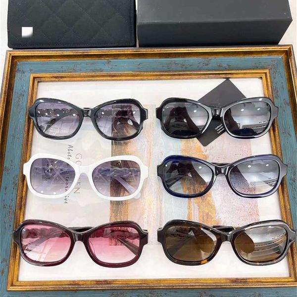 

2023 new small fragrant net red sheepskin knitted legs sunglasses fashion 5465-q-a, White;black