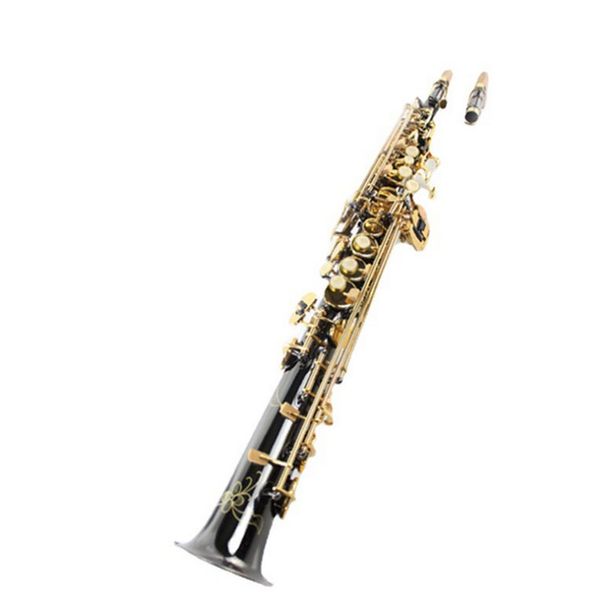 

mss-300m b flat pitch saxophone surface black nickel gold