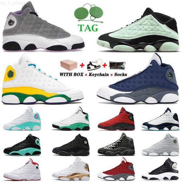 

basketball shoes jumpman 13 13s xiii singles day low mens womens designer sports houndstooth bred black cat atmosphere grey island green sne