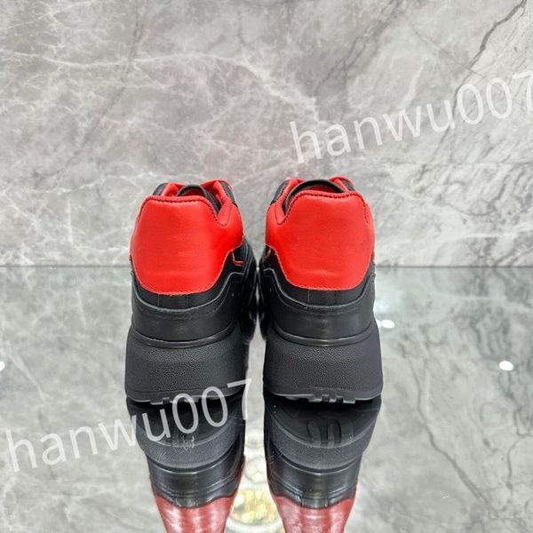 

new luxurys designer men sneakers print check shoes vintage striped trainers sneaker outdoor platform shoe xsd230405, Black