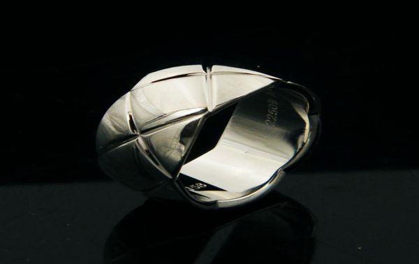 

woman coco rings silver 18k golden wide thin ring wedding man party ring2455488
