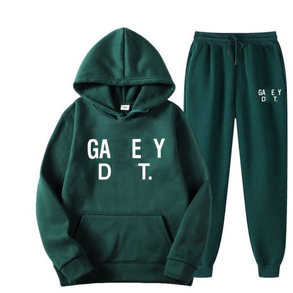 

22ss men's women's tracksuits designer sportswear hoodies pants hooded tracksuit patchwork black solid brand autumn winter hoodie, Gray