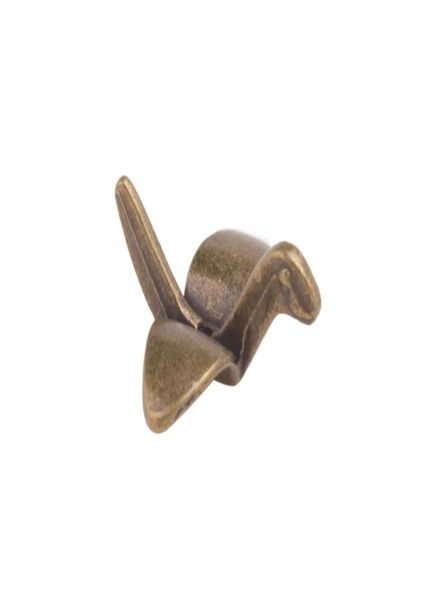 

20 pcs fashion antiqued bronze metal lovely origami charms 922623941919, Bronze;silver