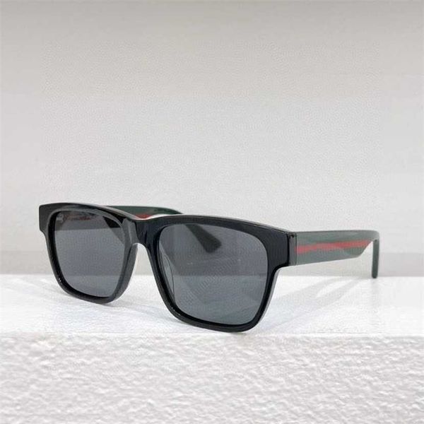 

sunglasses 2023 new new tiktok same style personality women versatile fashion trend sunglasses gg0340s, White;black