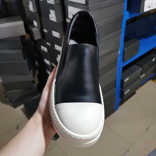 

casual rick shoes men's low canvas sneakers black one foot off single shoe women