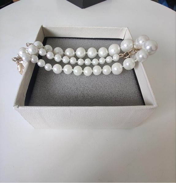 

luxury new products chain necklace new product elegant pearl necklace wild fashion woman necklace exquisite jewelry supply4298749, Silver
