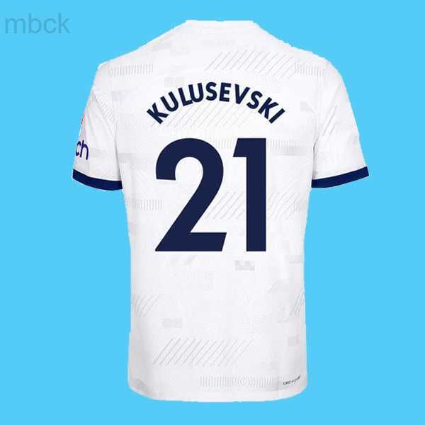 

t-shirts kane son richarlison soccer jerseys pedro porro kulusevski hojbjerg away perisic danjuma romero football kit bentancur set, White;black