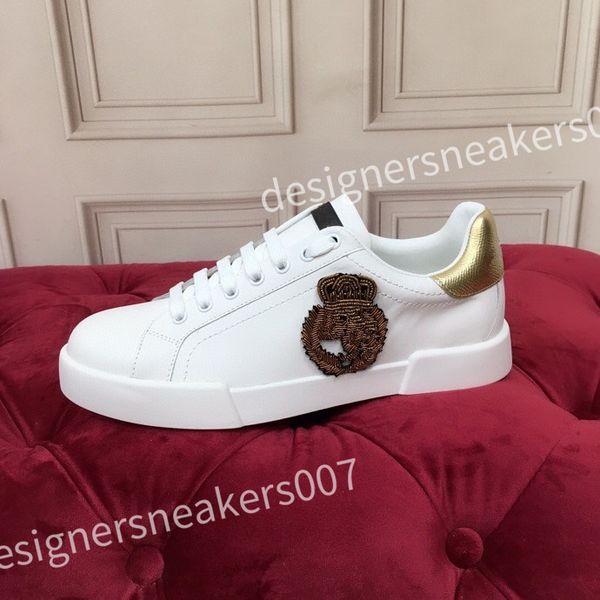 

new luxury designer casual shoes men women sneaker arena low black leather party wedding trainers size 35-45 hc210806