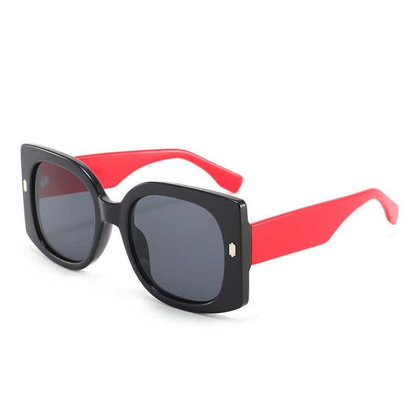 

designer sunglasses for men and women fashion women's modern uv proof color matching brand resistance outdoor travel beach, White;black