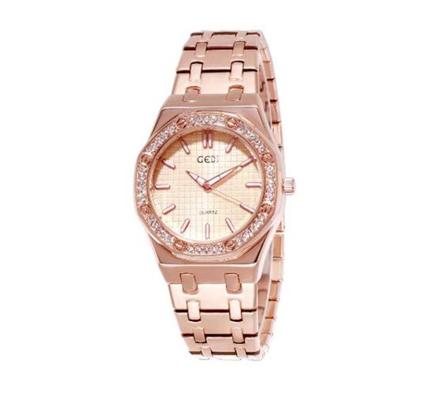 

2023 authentic women's watch with diamonds, simple and luxury gold, waterproof and fashionable steel band, women's watch style new, Slivery;golden