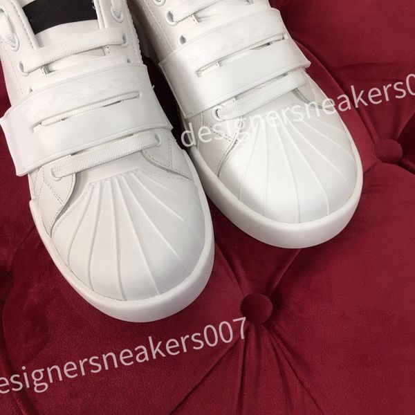 

2023 luxury famous runner brand calfskin sneakers shoes for men walking design rubber sole outdoor sports trainers 35-45 hc210804, Black