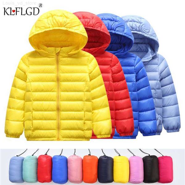 

down coat down coat boy and girl autumn warm hooded teenage parka kids winter jacket fashion children outerwear 221115 l230710, Blue;gray