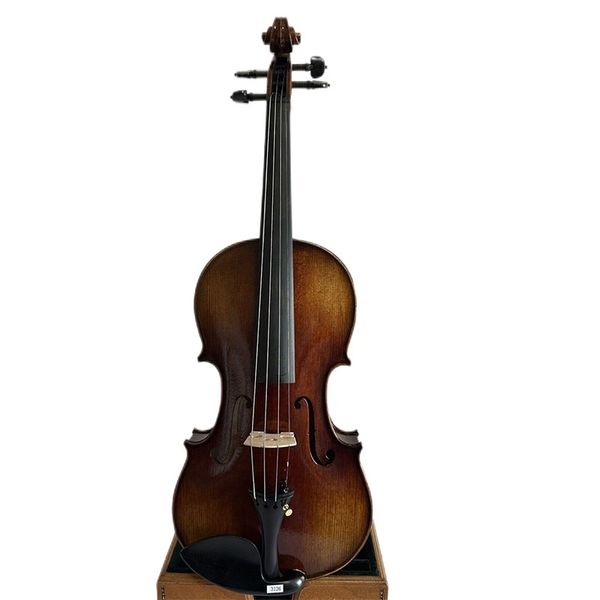 

master 4/4 violin stradi model 1pc flamed maple back spruce hand made k3126